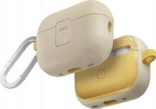 Uniq UNIQ etui Clyde Lock Case AirPods Pro 2 (2022/2023) beżowo-żółty/ivory-canary yellow