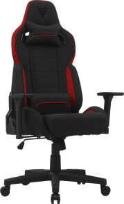 Игровое кресло /  SENSE7 fabric armchair Sentinel black and red