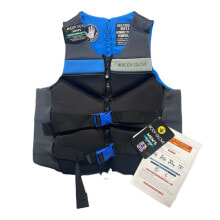 Body Glove Men's USCG Approved EVOPrene PFD Life Jacket, Blue/Black, XL 45"-49" купить онлайн
