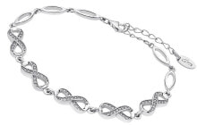Женские браслеты silver bracelet with infinity symbols LP1871-2 / 1