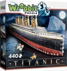 Детские развивающие пазлы Tactic Wrebbit Puzzle 3D 440 el Titanic