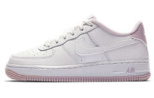 Nike Air Force 1 Low 空军一号 樱花 防滑 低帮 板鞋 GS 粉白 / Кроссовки Nike Air Force 1 Low GS CD6915-100