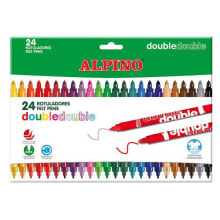 ALPINO Double double marker pen 4 units