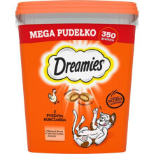 Snack for Cats Dreamies Mega 2 x 350 g Chicken Cheese 350 g