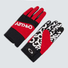 Купить мужские перчатки и варежки Oakley: [FOS901030-465] MENS OAKLEY FACTORY PILOT CORE GLOVE - RED LINE