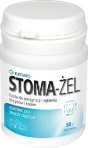 Veterinary drugs for animals eUROWET STOMA-ŻEL 50g