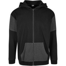 URBAN CLASSICS Oversized Patch Full Zip Sweatshirt