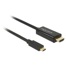 DELOCK USB C To HDMI M/M Video 4K cable 2 m 30Hz