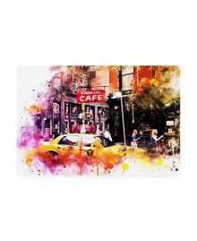 Trademark Global philippe Hugonnard NYC Watercolor Collection - in Soho Canvas Art - 36.5