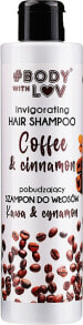 Haarshampoo mit Kaffee- und Zimtextrakt - Body with Love Hair Shampoo Coffee And Cinnamon