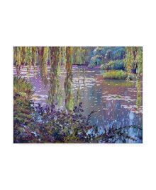 Trademark Global david Lloyd Glover Water Lily Pond Giverny Canvas Art - 20