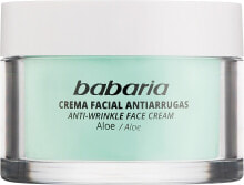 Anti-Falten Gesichtscreme mit Aloe Vera - Babaria Aloe Facial Wrinkle Cream