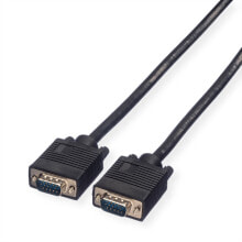 Компьютерные разъемы и переходники ROLINE 11.04.5202 VGA кабель 2 m VGA (D-Sub) Черный