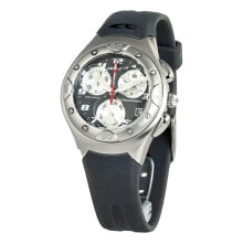 Мужские наручные часы с ремешком Мужские наручные часы с серым силиконовым ремешком Chronotech CT7139M-01 ( 41 mm)