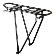 Luggage racks and baskets for bicycles