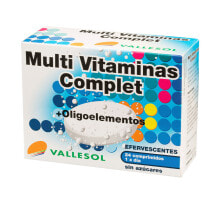 Витаминно-минеральные комплексы Vallesol Complet Мультивитамины 24 таблетки