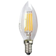 SILVER SANZ 970314 Filament Candle LED Bulb