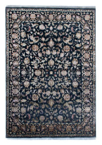 Designer Teppich - 336 x 243 cm - blau