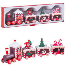 Christmas bauble Multicolour Train 20 x 4,5 x 2,5 cm