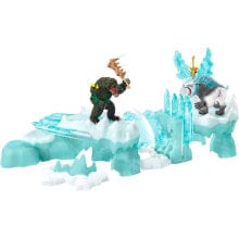 Children's play sets and figures made of wood sCHLEICH Eldrador Creatures Angriff To Die Eisfestung