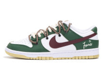 【定制球鞋】 Nike Dunk Low 字母 解构 高街 低帮 板鞋 男款 绿色 / Кроссовки Nike Dunk Low DV0833-100