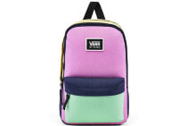 Vans 范斯 拼接背包书包双肩包 女款 彩粉色 / Рюкзак Vans Accessories Backpack VN0A4DROVDK