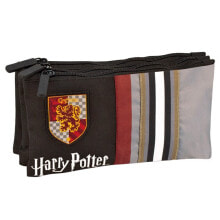 PERONA Harry Potter Triple Pocket Pencil Case Gryffindor