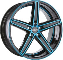 Колесный диск литой Oxigin 18 Concave light blue polish matt 8.5x19 ET40 - LK5/112 ML66.6