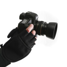 Адаптеры и переходные кольца для фотокамер kaiser Fototechnik 6374 защитные перчатки Черный Шерсть