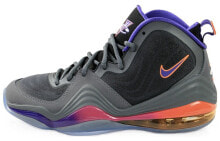 Nike Penny 高帮 复古篮球鞋 男款 灰色 / Кроссовки Nike Penny 537331-070