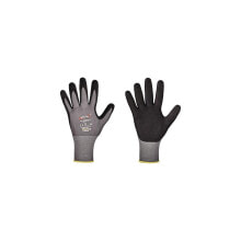 Optiflex Handschuh OPTIMATE Größe 8 grau/schwarz EN 420/EN 388 PSA-Kategorie II , VE: 12 Paar