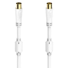 HAMA M/H 100dB 1.5 m TEC antenna cable