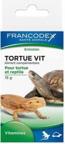 Корма для рептилий fRANCODEX Vitamins for turtles and reptiles - 15 g