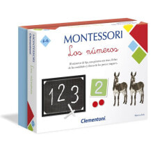 CLEMENTONI Montessori The Numbers Spanish
