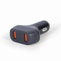 TA-U2QC3-CAR-01 - Auto - Cigar lighter - Black