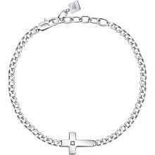 Steel bracelet Cross SKR64