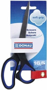 Детские ножницы для поделок из бумаги donau Nożyczki SOFT GRIP 16,5CM (7922301PL-10)