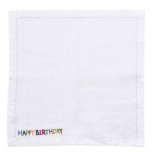 Serviette HAPPY BIRTHDAY