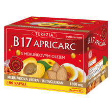 Витамины группы В terezia Company B17 Apricarc Витамин В17 с маслом абрикосовых косточек 180 капсул