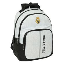 SAFTA Real Madrid First Kit 24/25 Double backpack