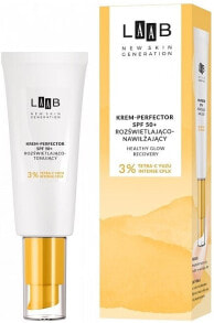 Aufhellende und feuchtigkeitsspendende Gesichtscreme SPF 50+ - AA Cosmetics LAAB