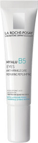 Reparierende Anti-Falten Augenkonturcreme mit Vitamin B5, Hyaluronsäure und Thermalwasser - La Roche-Posay Hyalu B5 Eye