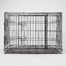 Wire Collapsible Dog Crate - XS/S - Black - Boots & Barkley