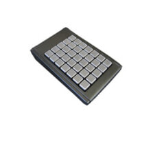 Клавиатуры active Key AK-S100-UW-B/35 - Mini - Wired - USB - Black,Silver