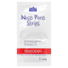 Купить корейские маски для лица Purederm: Nose Pore Strips, Tea Tree, 6 Strips