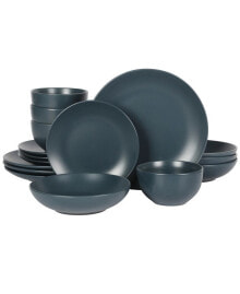 Купить посуда и приборы для сервировки стола Gibson Home: Queenslane 16 Pc. Dinnerware Set, Service for 4