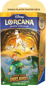 Ravensburger PIOTRUŚ TALIA Disney Lorcana Into the Inklands karty Starter Deck +BOOSTER