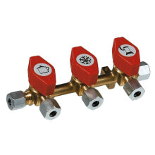 TALAMEX Gas Tap With 3 Valves