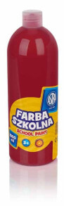 Купить краски для рисования для детей ASTRA: Astra Farba szkolna 1000 ml ciemnoczerwona (301217044)