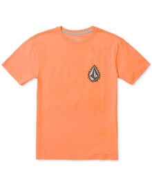 Купить детские футболки и майки для мальчиков Volcom: Big Boys Short-Sleeve Cotton Flamed Graphic T-Shirt